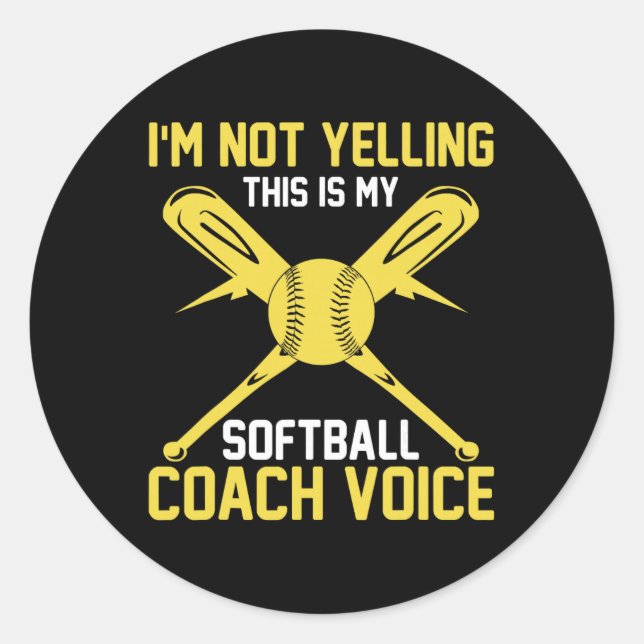 Adesivo Redondo Softll Coaching Voice - Istant Coach Softll  (Frente)