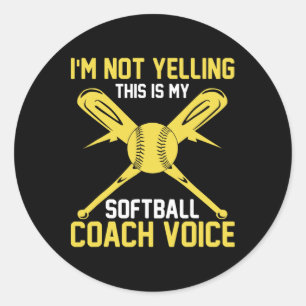 Adesivo Redondo Softll Coaching Voice - Treinador Instantâneo Soft