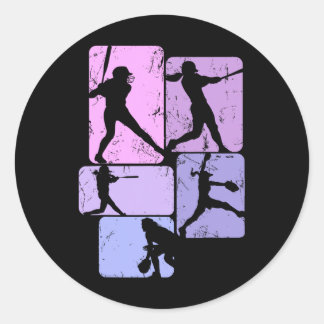 Adesivo Redondo Softll Girl Kids Women Girls 