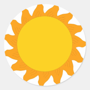 Adesivo Redondo sol [1]