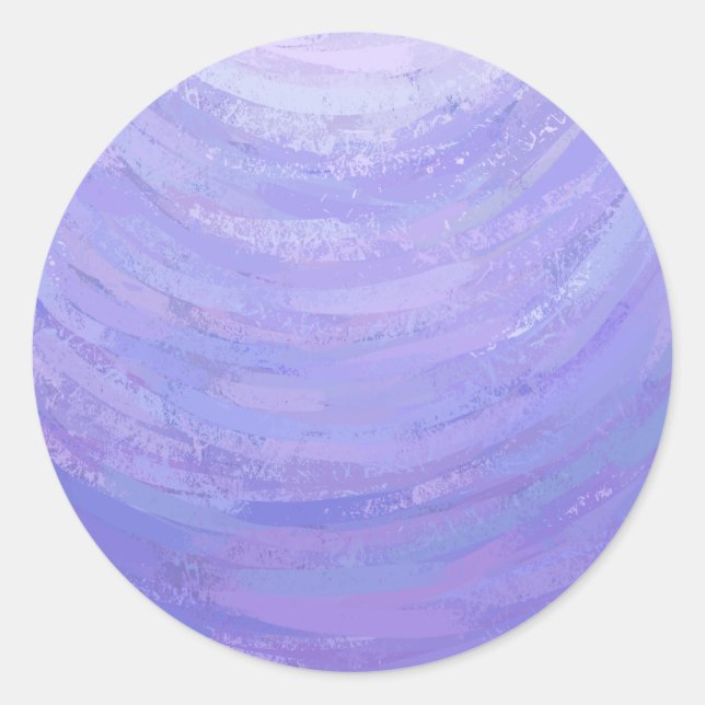 Adesivo Redondo Sol roxo (Frente)