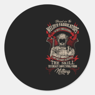 Adesivo Redondo Soldador de Fabricantes Soldaduras Soldaduras
