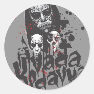 Adesivo Redondo Soletra Harry Potter Morte Avada Kedavra