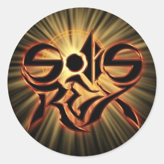 Adesivo Redondo Solis Rex Stickers