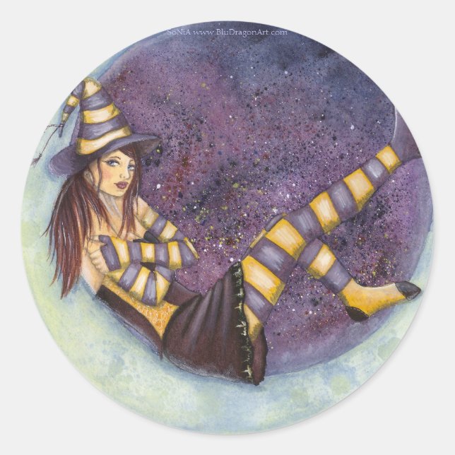 Adesivo Redondo Solitário Satélite (Frente)