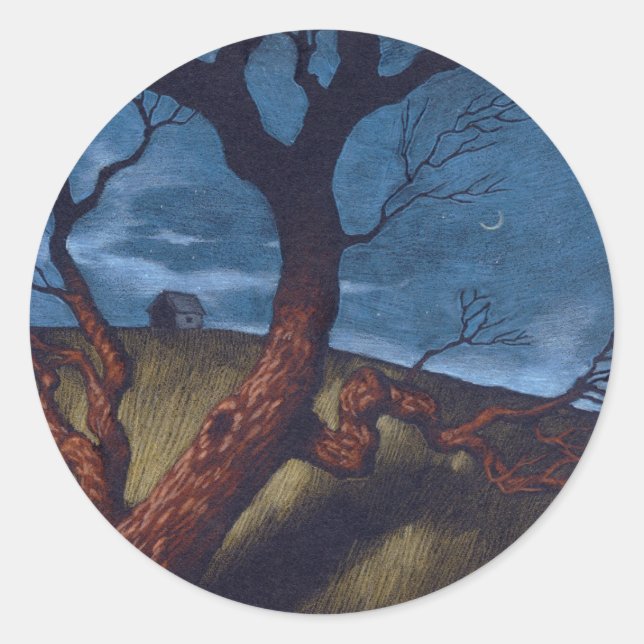 Adesivo Redondo Solitude (Frente)