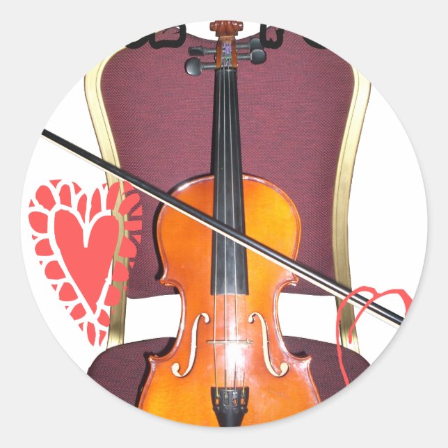 Adesivo Redondo Som v love hakuna matata namorados (Frente)