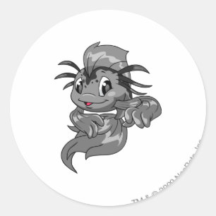 Adesivo Redondo Sombra de Koi