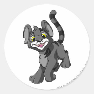 Adesivo Redondo Sombra de Kougra