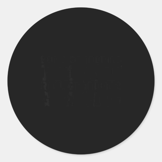 Adesivo Redondo Some Grandmas Knit Real Grandmas Go Fishing Lover  (Frente)