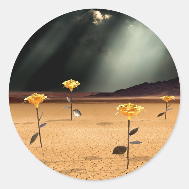 Adesivo Redondo Somewhere No. 3 (Frente)