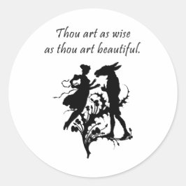 Adesivo Redondo Sonho da Noite de Verão