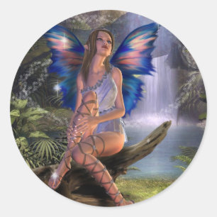 Adesivo Redondo Sonho de Dia (Stickers)