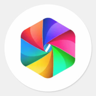 Adesivo Redondo Sonhos Celestiais.