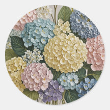 Sonhos de Hydrangea: Pastel Blooms