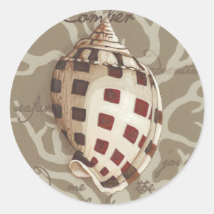 Adesivo Redondo Sonnet I