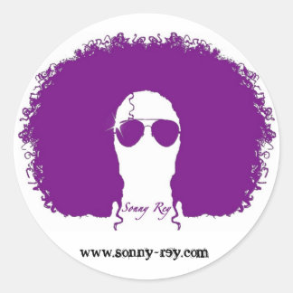 Adesivo Redondo Sonny Rey Hair Sticker