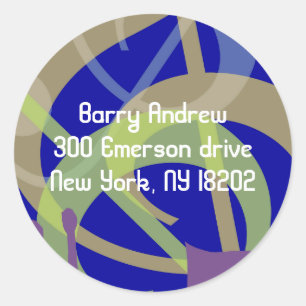 ADESIVO REDONDO SONS DOS RÓTULOS DE RETORNO DE RESPOSTA DE TORAH