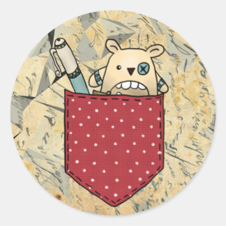 Adesivo Redondo Sorgenfressertasche