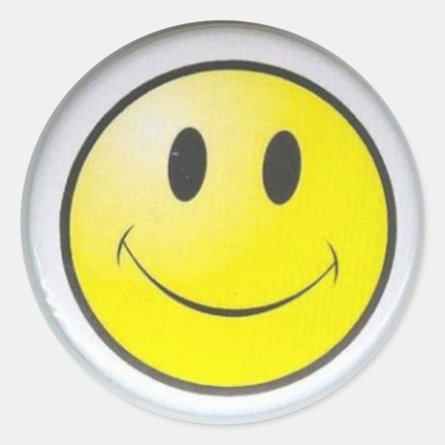 Adesivo Redondo sorriso (Frente)