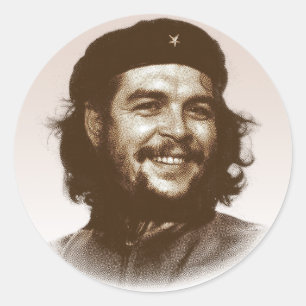 Adesivo Redondo Sorriso de Ernesto Che Guevara