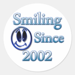 Adesivo Redondo Sorriso desde 2002