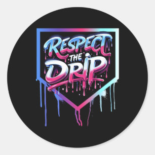 Adesivo Redondo Sorvete Bysebyll Drip Boys Gotejamento Juventude R