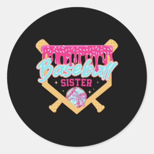 Adesivo Redondo Sorvete Bysebyll Sister Drip Bysebyll Game Day