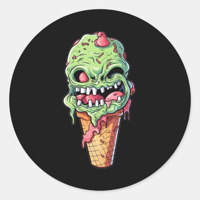 Adesivo Redondo sorvete-cone-com-pequena-coleção-monstro(7) (Frente)
