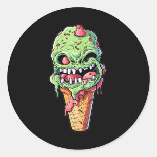 Adesivo Redondo sorvete-cone-com-pequena-coleção-monstro(7)