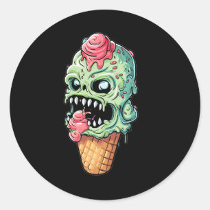 Adesivo Redondo sorvete-cone-com-pequeno-monstro (4)