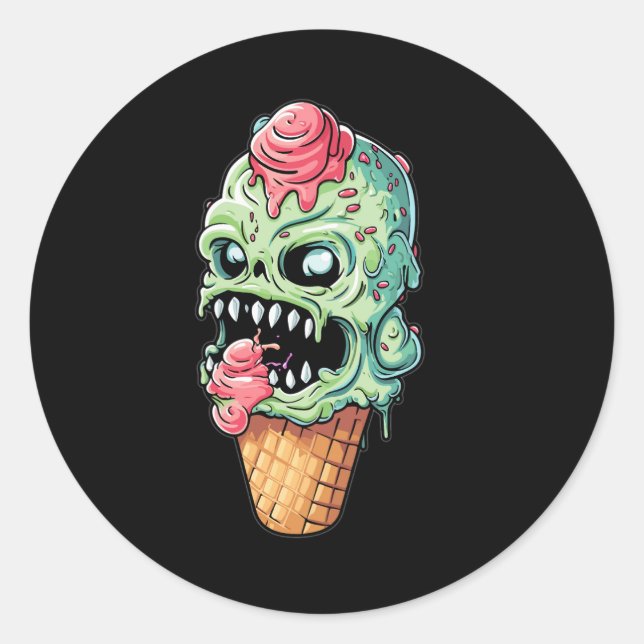 Adesivo Redondo sorvete-cone-com-pequeno-monstro (4) (Frente)