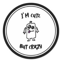 Sou bonito, mas doodle monster maluco