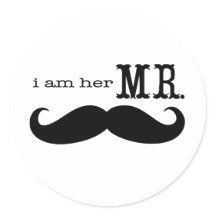 Sou o seu "Mr Mustache Groom"