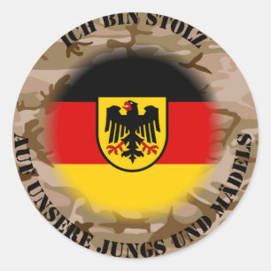 Adesivo Redondo Sou orgulhosamente….