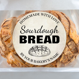 Adesivo Redondo Sourdough Homemade Items Label SD01_03rdB