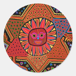 Adesivo Redondo Southwest Del Sol