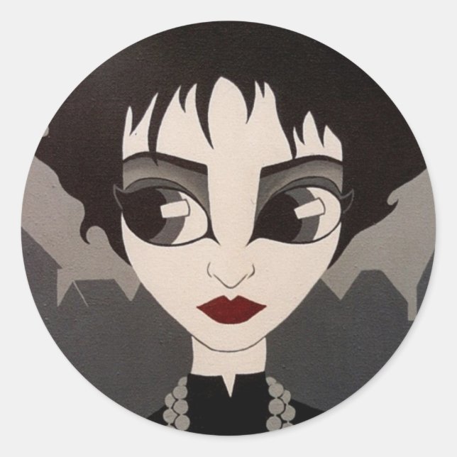 Adesivo redondo Souxie (Frente)