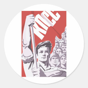 Adesivo Redondo Soviete
