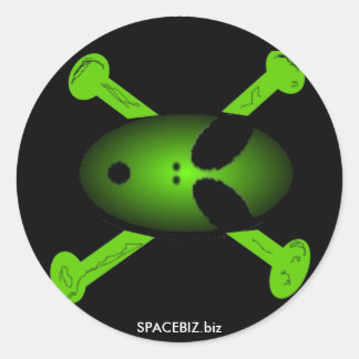 Adesivo Redondo SpaceBiz.biz Sticker xx08