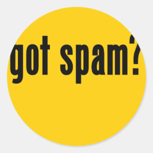 Adesivo Redondo Spam obtido?