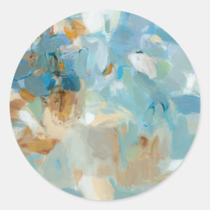 Adesivo Redondo Sparkle Beach