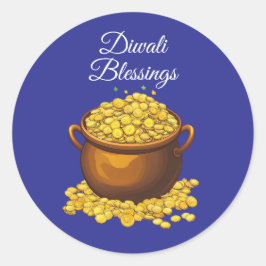 Adesivo Redondo Sparkle e Joy