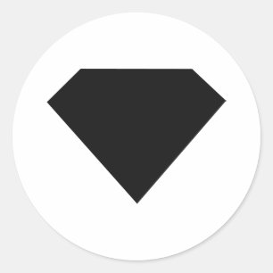 Adesivo Redondo sparkler do carvão