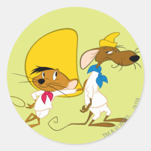 Adesivo Redondo SPEEDY GONZALES™ e amigo