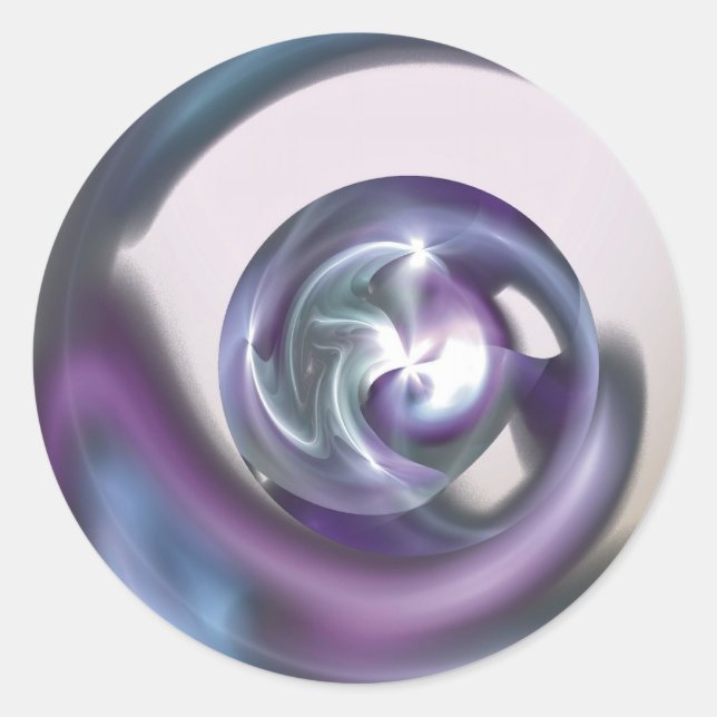 Adesivo Redondo Sphere Sticker (Frente)