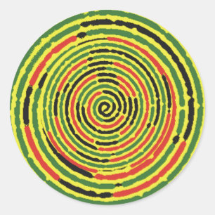 ADESIVO REDONDO SPIRAL JAMAICA