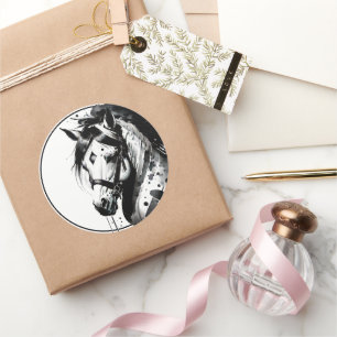 Adesivo Redondo Spirit Pony 10