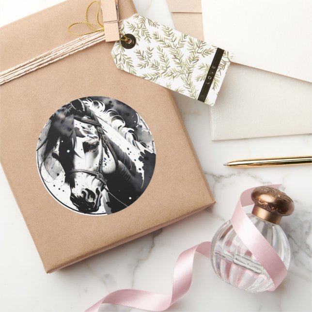 Adesivo Redondo Spirit Pony 11 (Presentear)