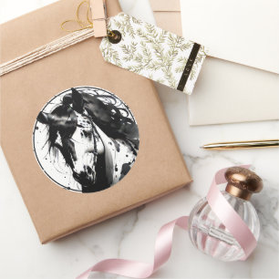 Adesivo Redondo Spirit Pony 2